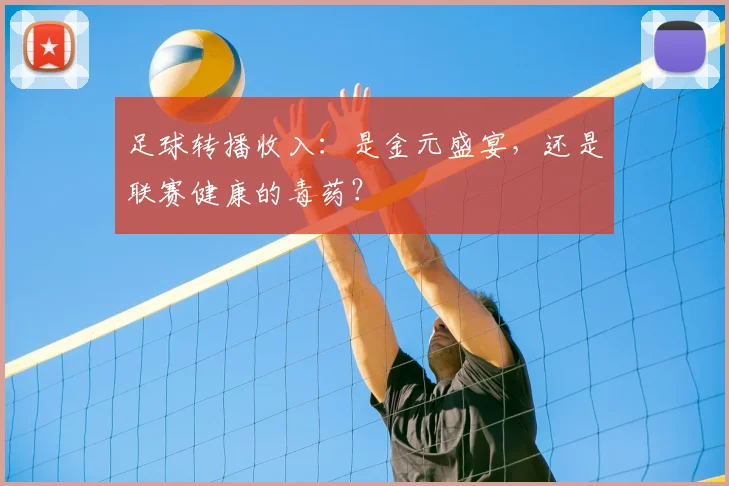 足球转播收入：是金元盛宴，还是联赛健康的毒药？