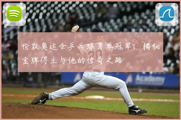 伦敦奥运会乒乓球男单冠军：揭秘金牌得主与他的传奇之路